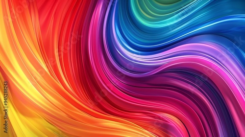 Wallpaper Mural Abstract Colorful Swirling Design Torontodigital.ca