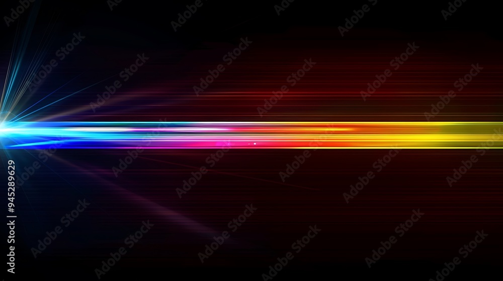 Abstract Rainbow Light Abstract Rainbow Light