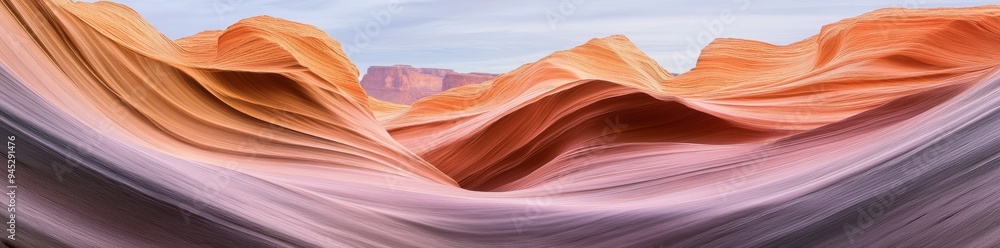Obraz premium ANTELOPE CAVAIN, ARIZONA, USA - abstract background
