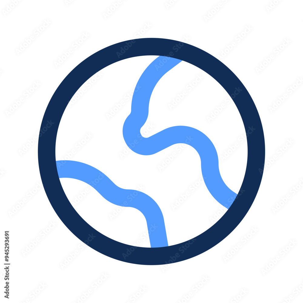 earth globe outline color icon earth globe outline color icon