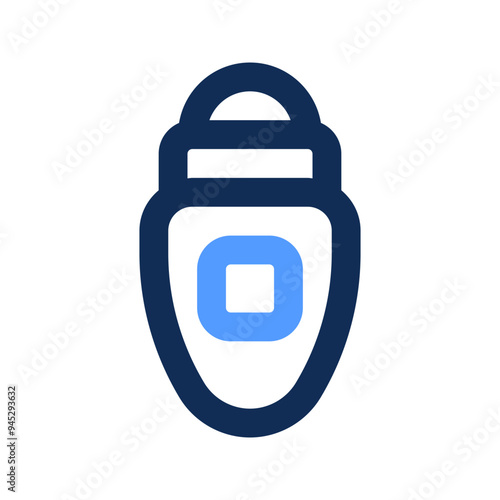 deodorant outline color icon
