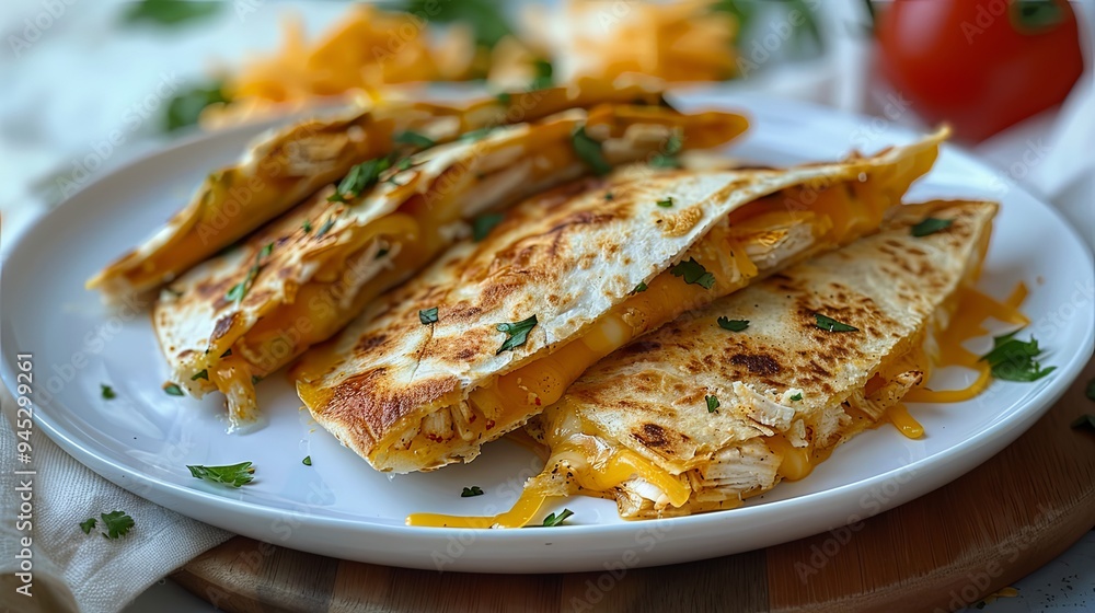 Air Fryer Chicken and Cheese Quesadillas Air Fryer Chicken and Cheese Quesadillas