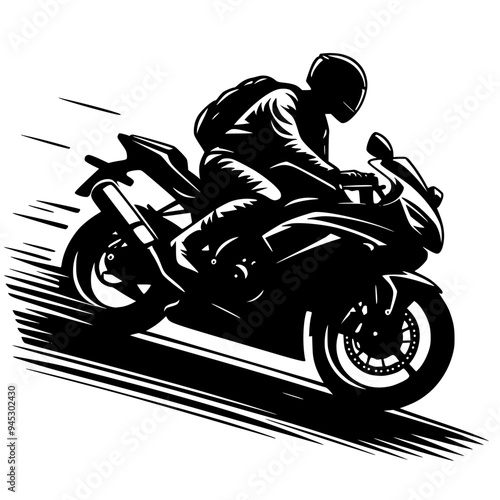 silhouette of a biker, biker ride sport motorcycle 