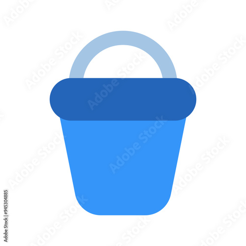 bucket flat icon