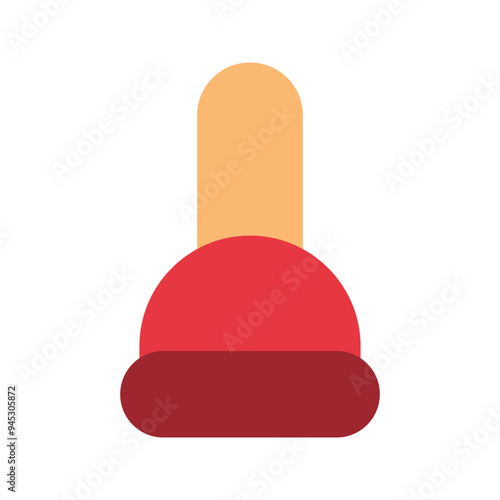 plunger flat icon