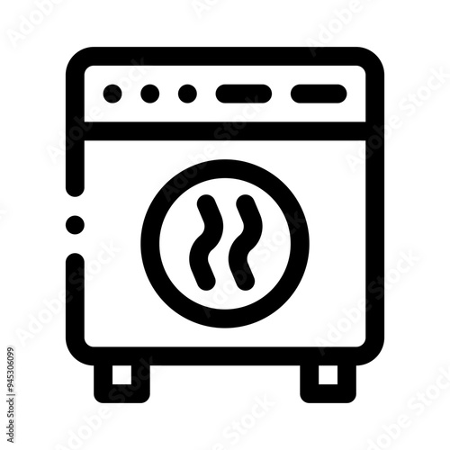 dryer line icon