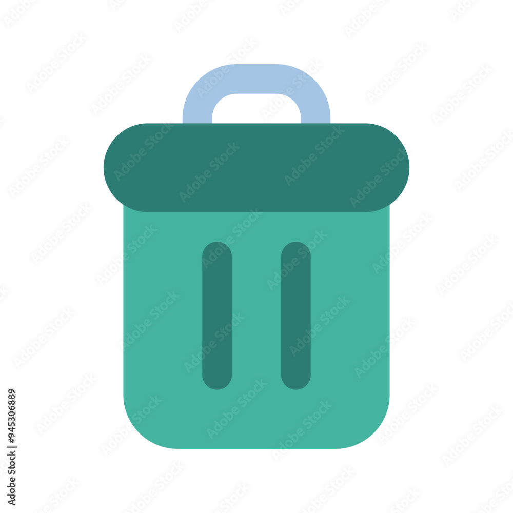 trash flat icon trash flat icon