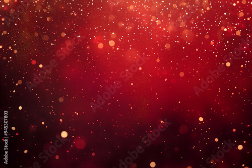 deep red background with gradient effect. Generative Ai.