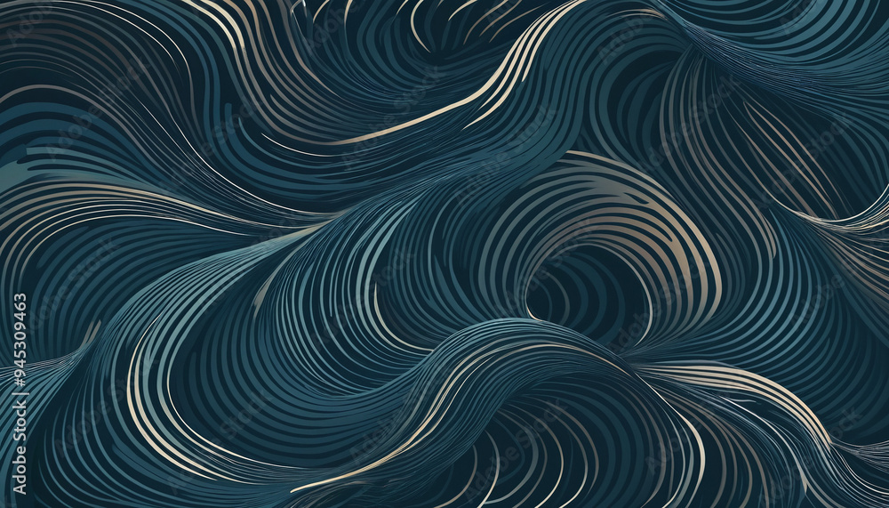 Fond abstrait vagues bleu mouvement dynamique eau. Fond abstrait vagues bleu mouvement dynamique eau.