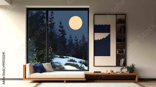 Very small study,Interiorphoto