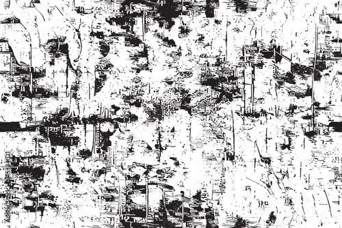 Rugged Grunge Texture Overlay for Background Design