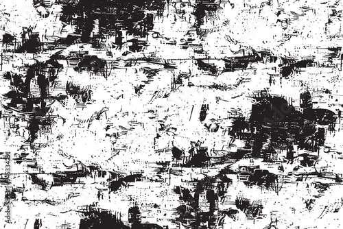 Rugged Grunge Texture Overlay for Background Design