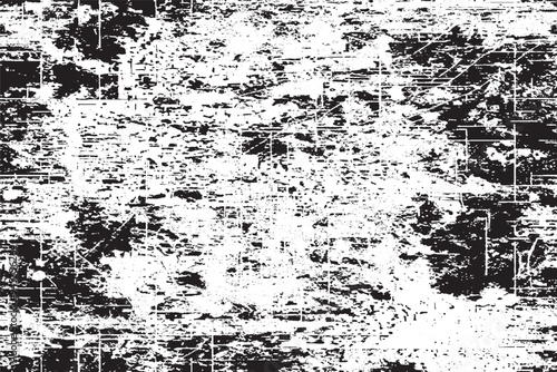 Vintage Grunge Texture in Black Tones