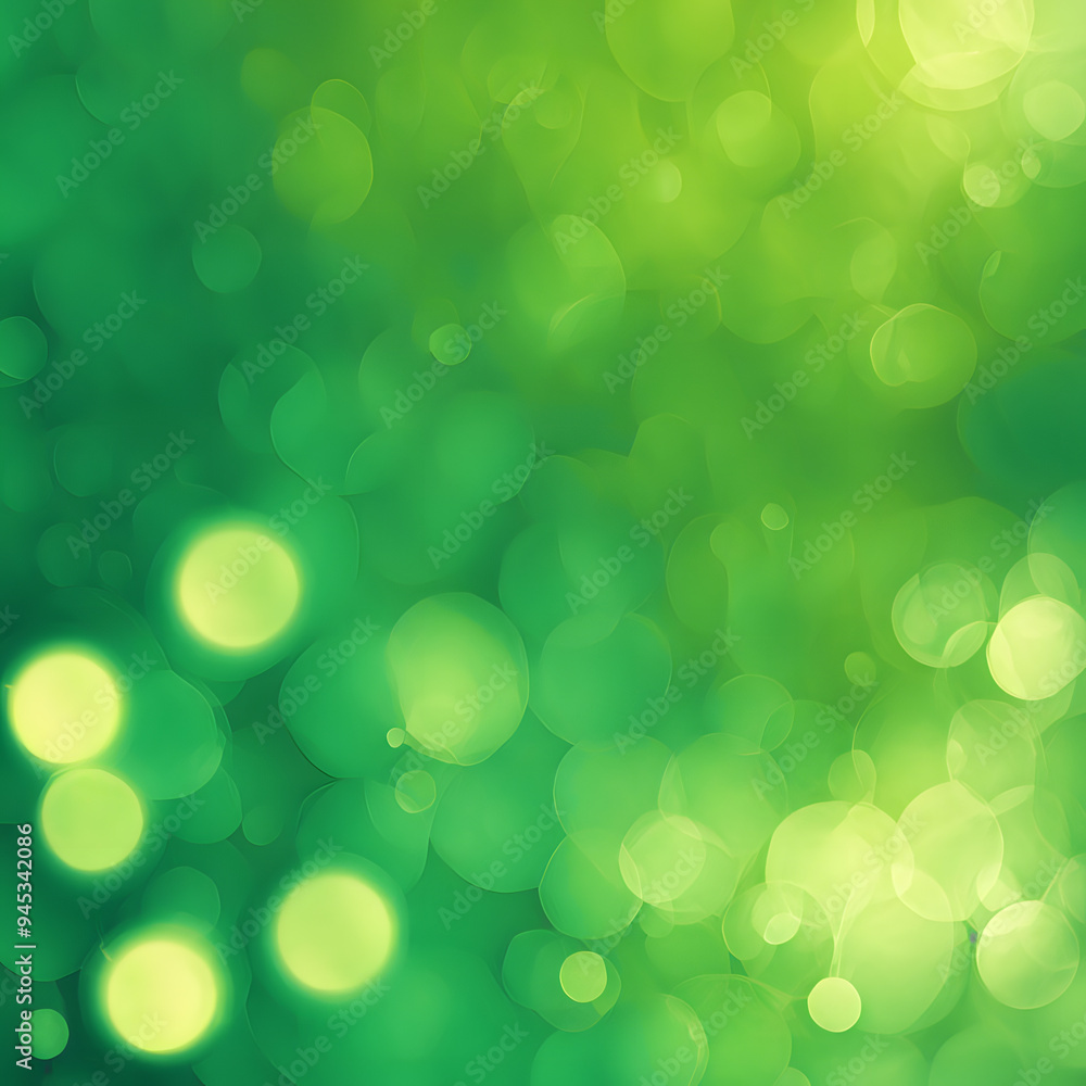 green background
