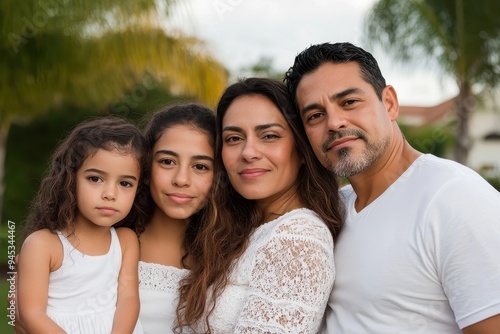 Family Portraits: A series of family portraits showcasing the diversity and unity of Hispanic families, in both traditional and modern settings