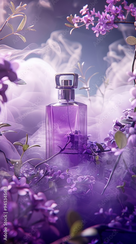 Floral Fantasy: Crystal perfume bottles nestled in a vibrant bouquet of daisies, ranunculus, and cosmos, bathed in warm sunlight, evoke a sense of spring and captivating fragrance. Floral Fantasy: Crystal perfume bottles nestled in a vibrant bouquet of daisies, ranunculus, and cosmos, bathed in warm sunlight, evoke a sense of spring and captivating fragrance.