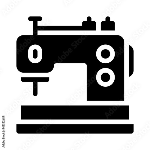 sewing glyph icon