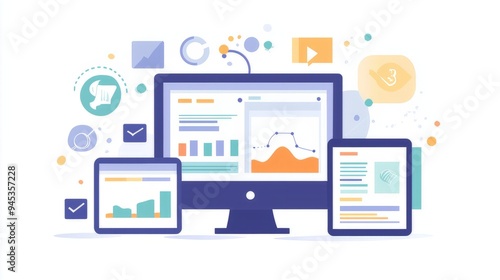 Wallpaper Mural Coding, programming, and creating website dashboards. assistance with technology and website upkeep Torontodigital.ca