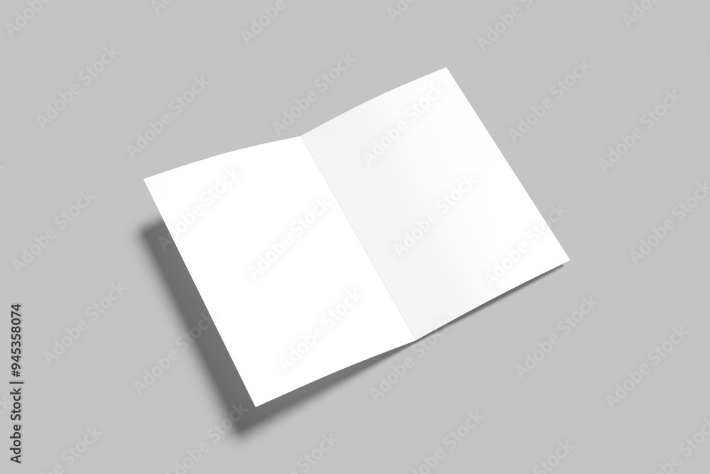 A4 Bifold Brochure Blank Mockup A4 Bifold Brochure Blank Mockup