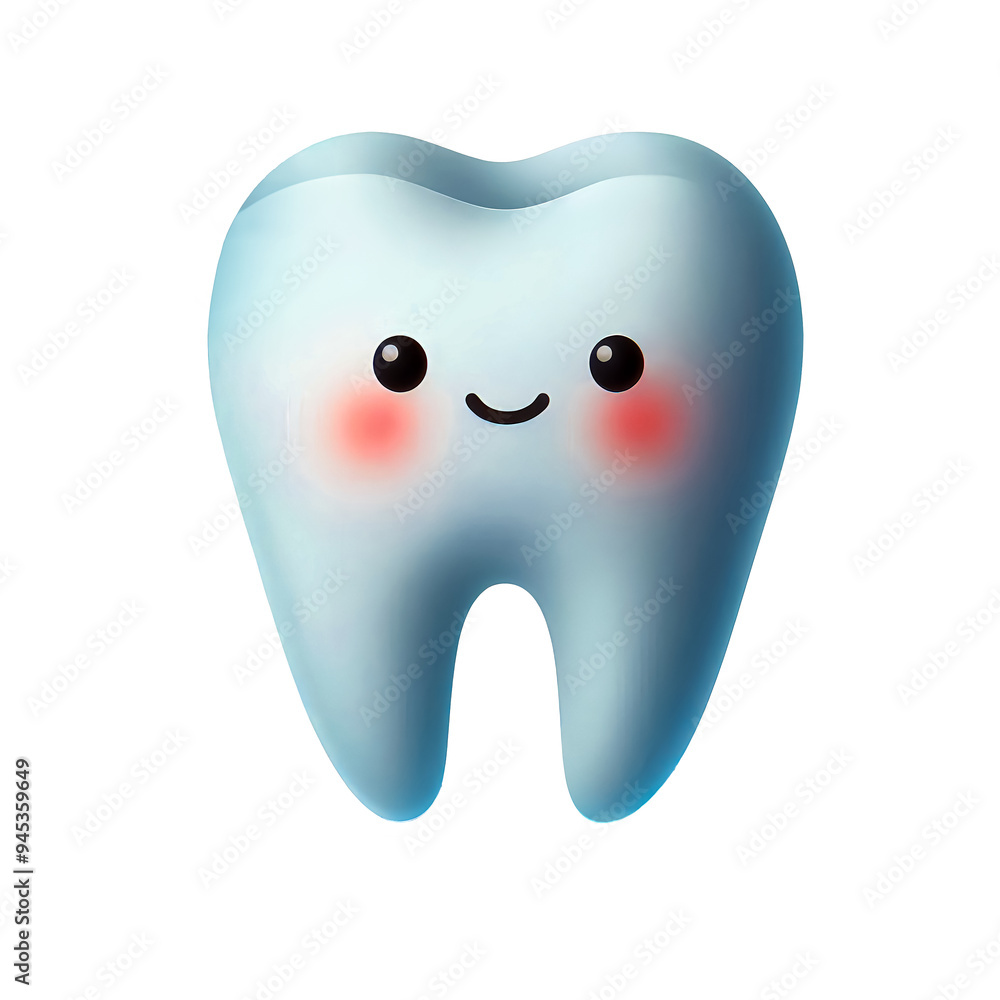 Cute isolated vector illustration of human teeth on white background. Cute isolated vector illustration of human teeth on white background.