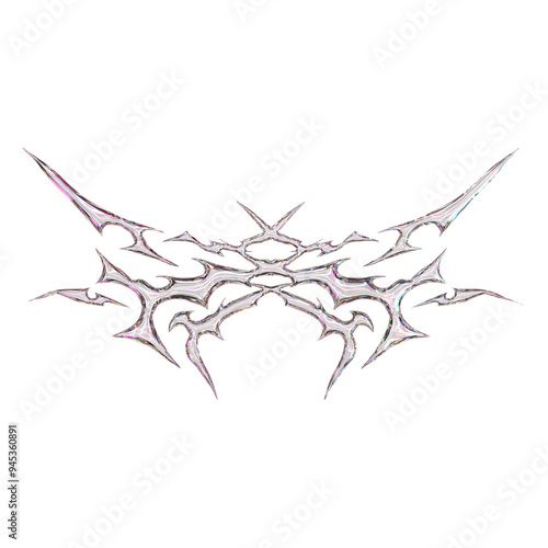 Tribal typo 3d rnder
