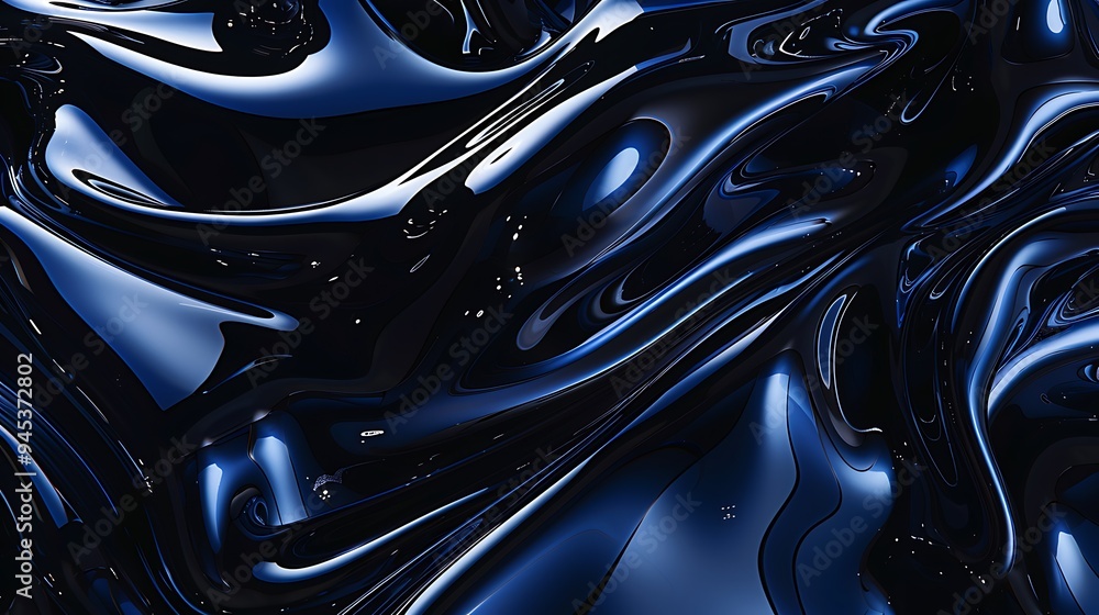 Abstract Blue Liquid Texture Abstract Blue Liquid Texture
