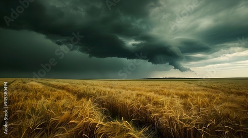 Powerful Windstorm Sweeping...