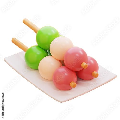 Fotografie DANGO 3D ICON ILLUSTRATION