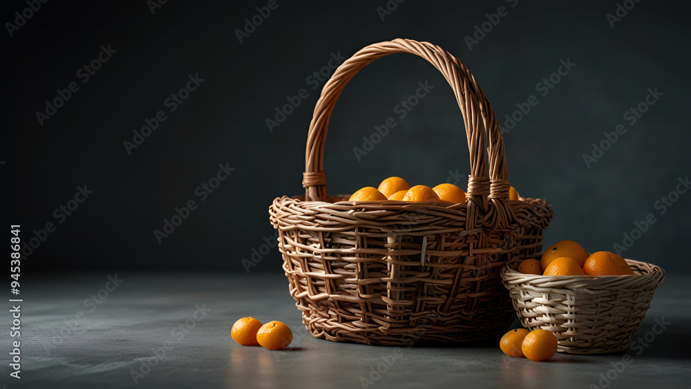 Basket isolated on a transparent background, perfect for various design uses, PNG format. Basket isolated on a transparent background, perfect for various design uses, PNG format.