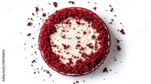 Delicious Red Velvet Cake with Cream Cheese Frosting