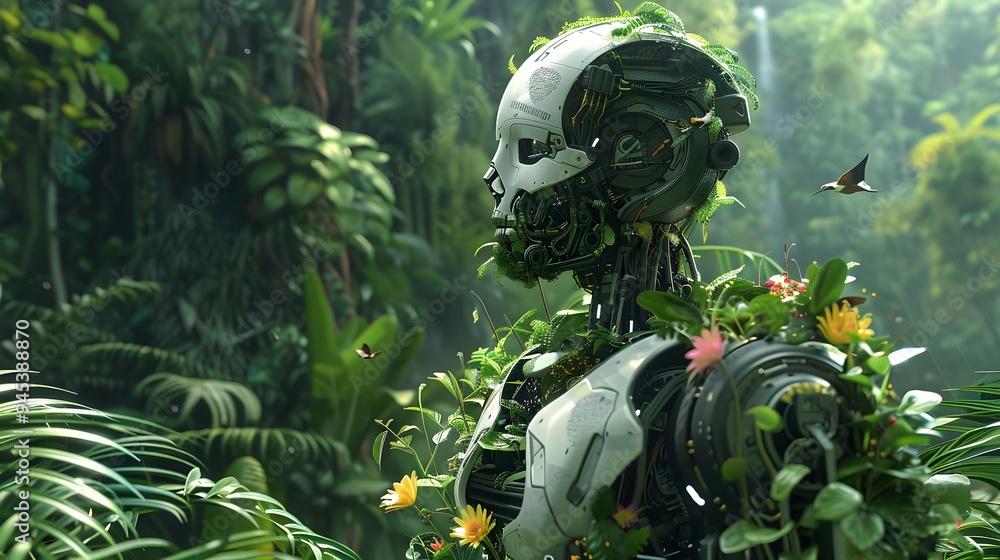 Artificial intelligence technology green low-carbon robot Artificial intelligence technology green low-carbon robot