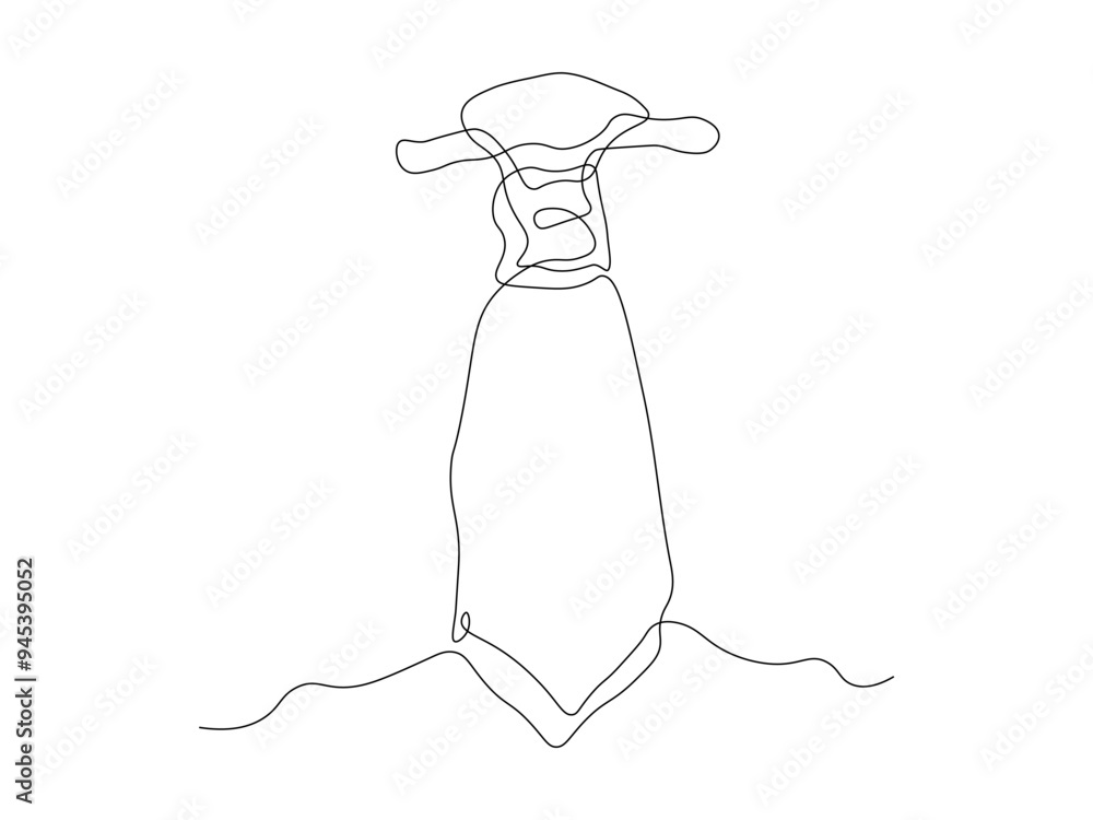 Abstract Plastron Tie, necktie, tie, continuous one line art hand drawing sketch, logo Abstract Plastron Tie, necktie, tie, continuous one line art hand drawing sketch, logo