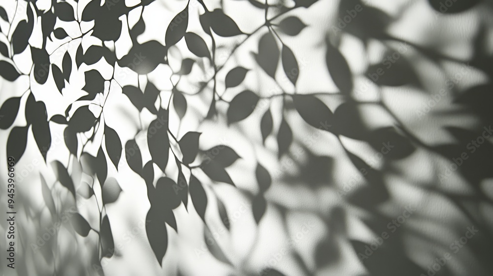 An abstract image displaying the artistic shadows of leaves against a light background, creating a tranquil and nature-inspired pattern that evokes a sense of calm and reflection. An abstract image displaying the artistic shadows of leaves against a light background, creating a tranquil and nature-inspired pattern that evokes a sense of calm and reflection.