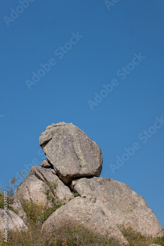 rocks in the mountains