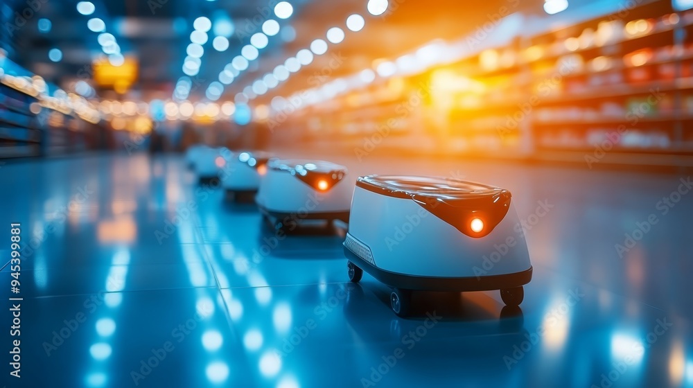 Autonomous Delivery Robots in a Modern Supermarket Autonomous Delivery Robots in a Modern Supermarket