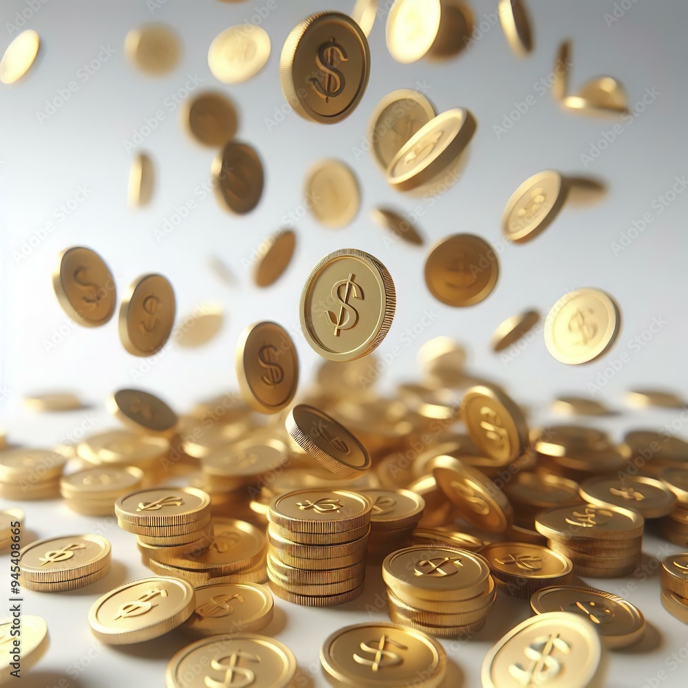 Money Shower | Golden Rain | Wealthy Cascade | Falling Gold Coins | Dollar Coins Falling | Golden Coins Scattered Money Shower | Golden Rain | Wealthy Cascade | Falling Gold Coins | Dollar Coins Falling | Golden Coins Scattered