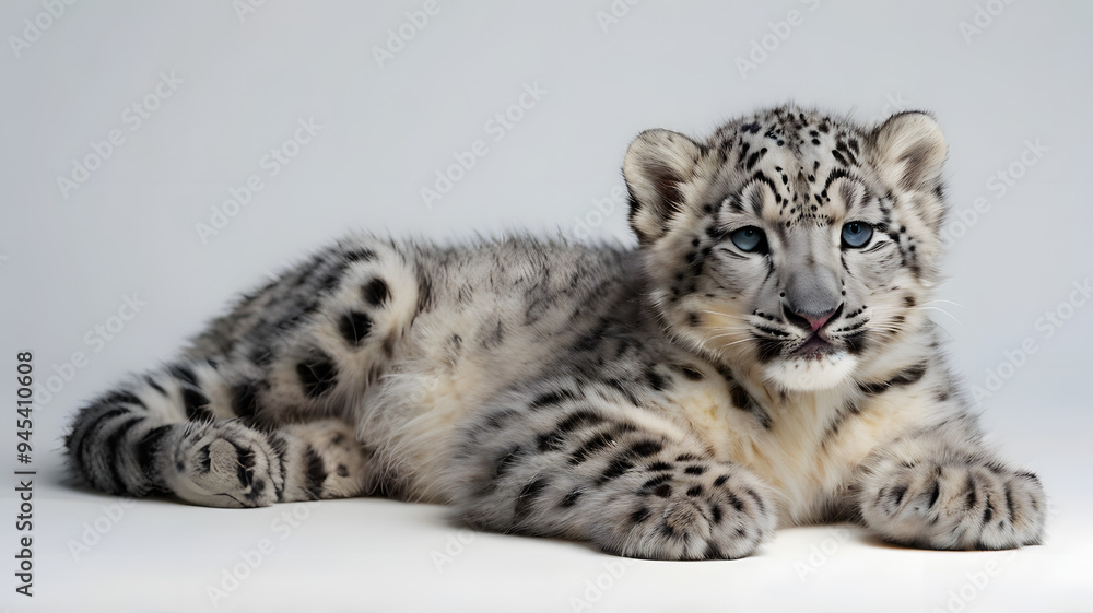 snow leopard kitten snow leopard kitten