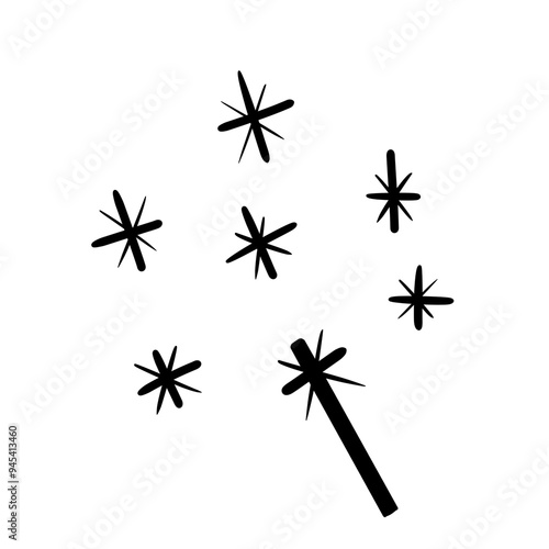 Fireworks sparkles 