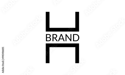 Creative H logo design