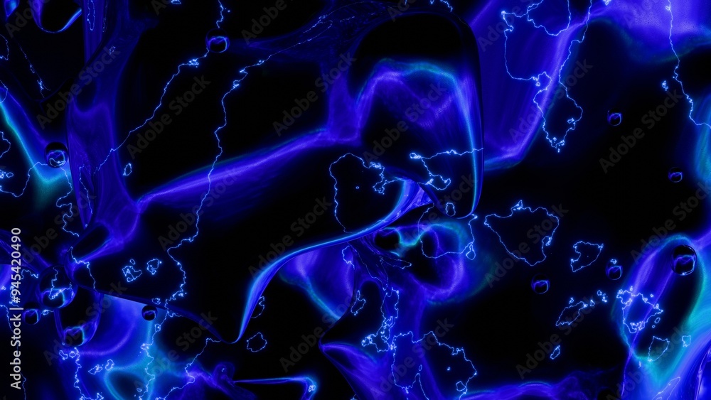 Obraz premium glowing abstract energy background