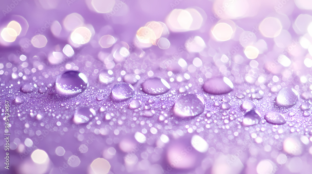 Abstract background of purple water drops Abstract background of purple water drops