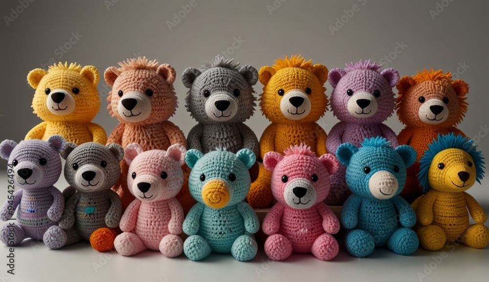 Colorful Crochet Animal Collection Colorful Crochet Animal Collection