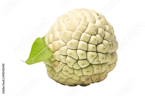 Wallpaper Mural High-quality sugar apple isolated on transparent background for culinary designs and tropical fruit illustrations, perfect for health-focused projects and organic produce marketing Torontodigital.ca