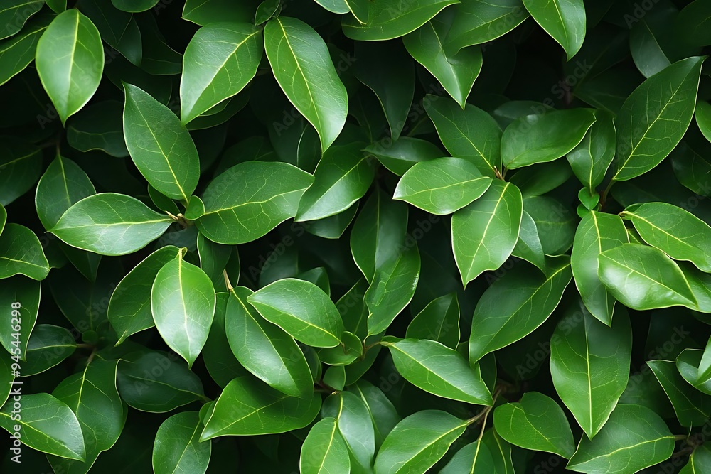 Green Leaves Background - Lush Foliage Texture Green Leaves Background - Lush Foliage Texture