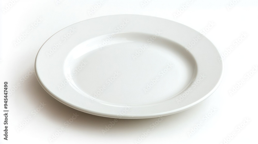 A White Plate A White Plate