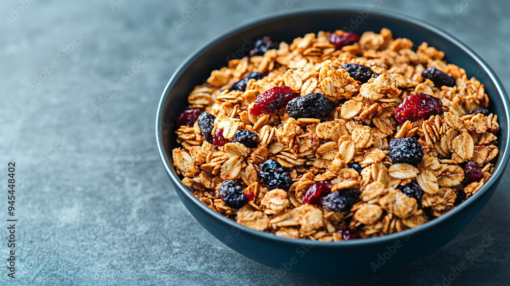 Granola Bowl with Berries. Granola Bowl with Berries.