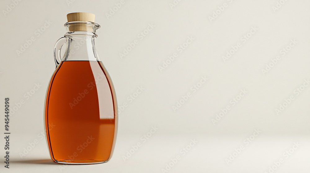 Glass Bottle of Liquid. Glass Bottle of Liquid.