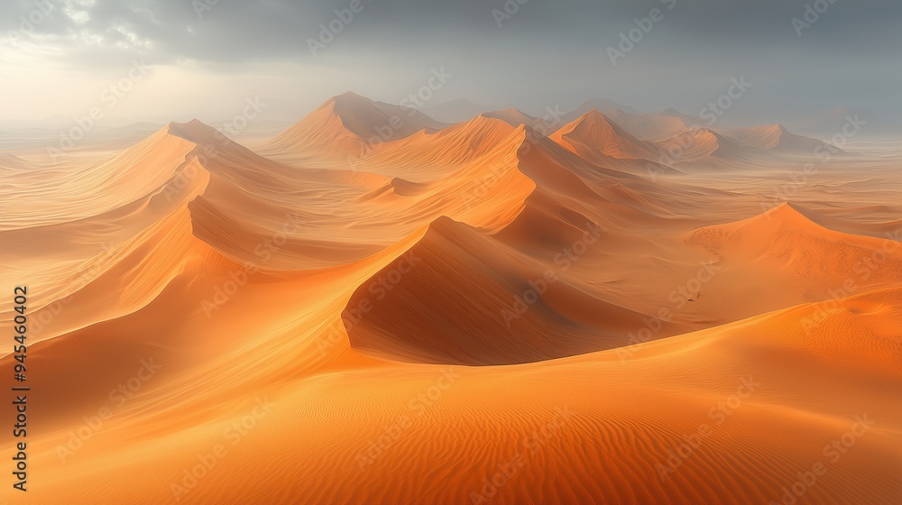 Naklejka premium Desert landscape