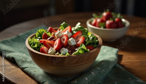 Fresh Strawberry Salad Delight