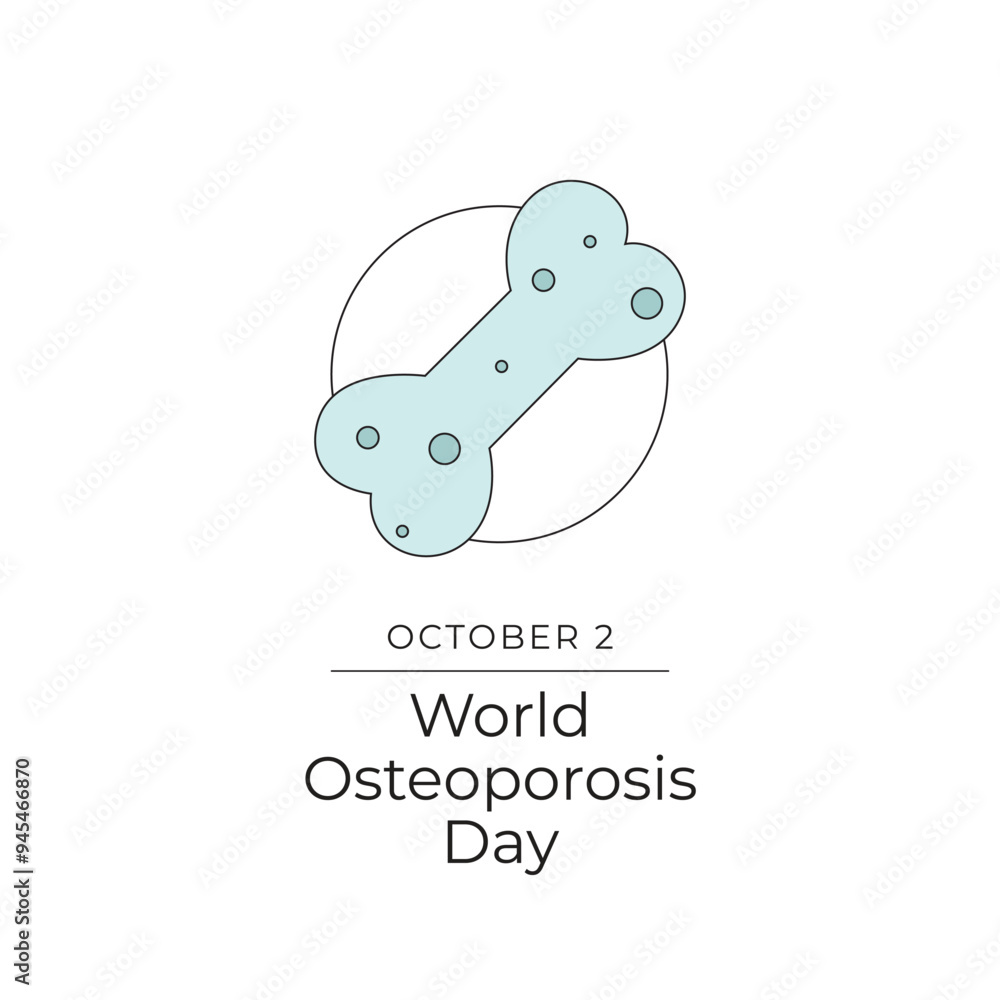 World Osteoporosis Day vector design template good for celebration usage. World Osteoporosis Day design. Continuous line drawing. eps 10. World Osteoporosis Day vector design template good for celebration usage. World Osteoporosis Day design. Continuous line drawing. eps 10.